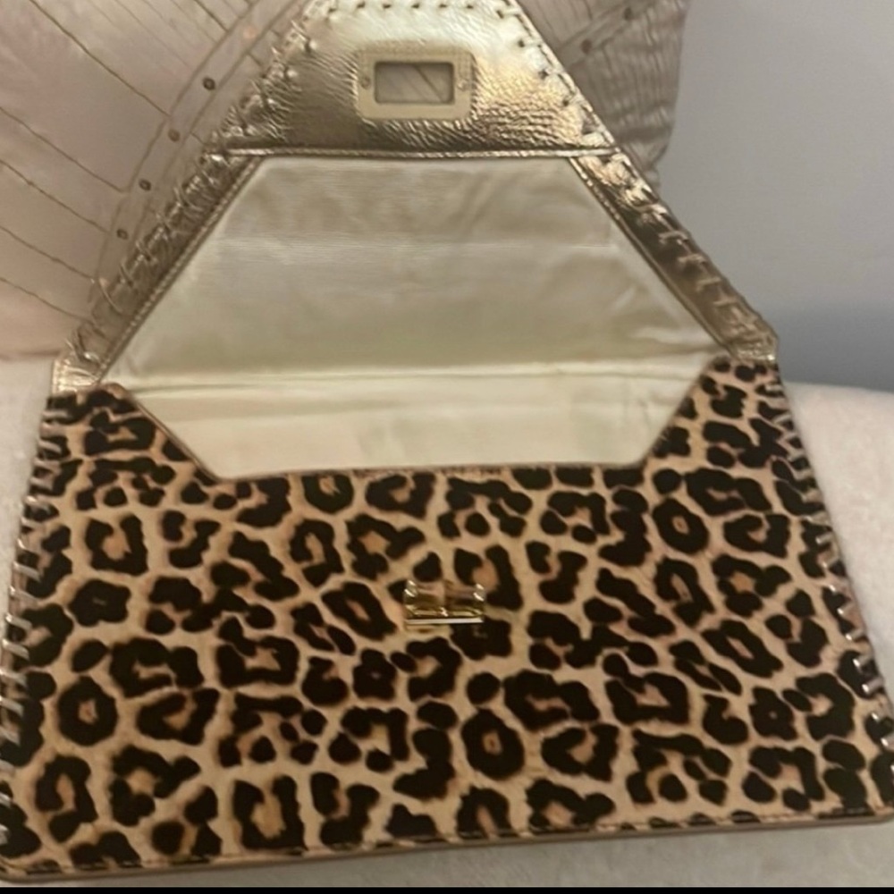 Lilly Pulitzer Celina Clutch in Leopard Calf-hair - Picture 5 of 10